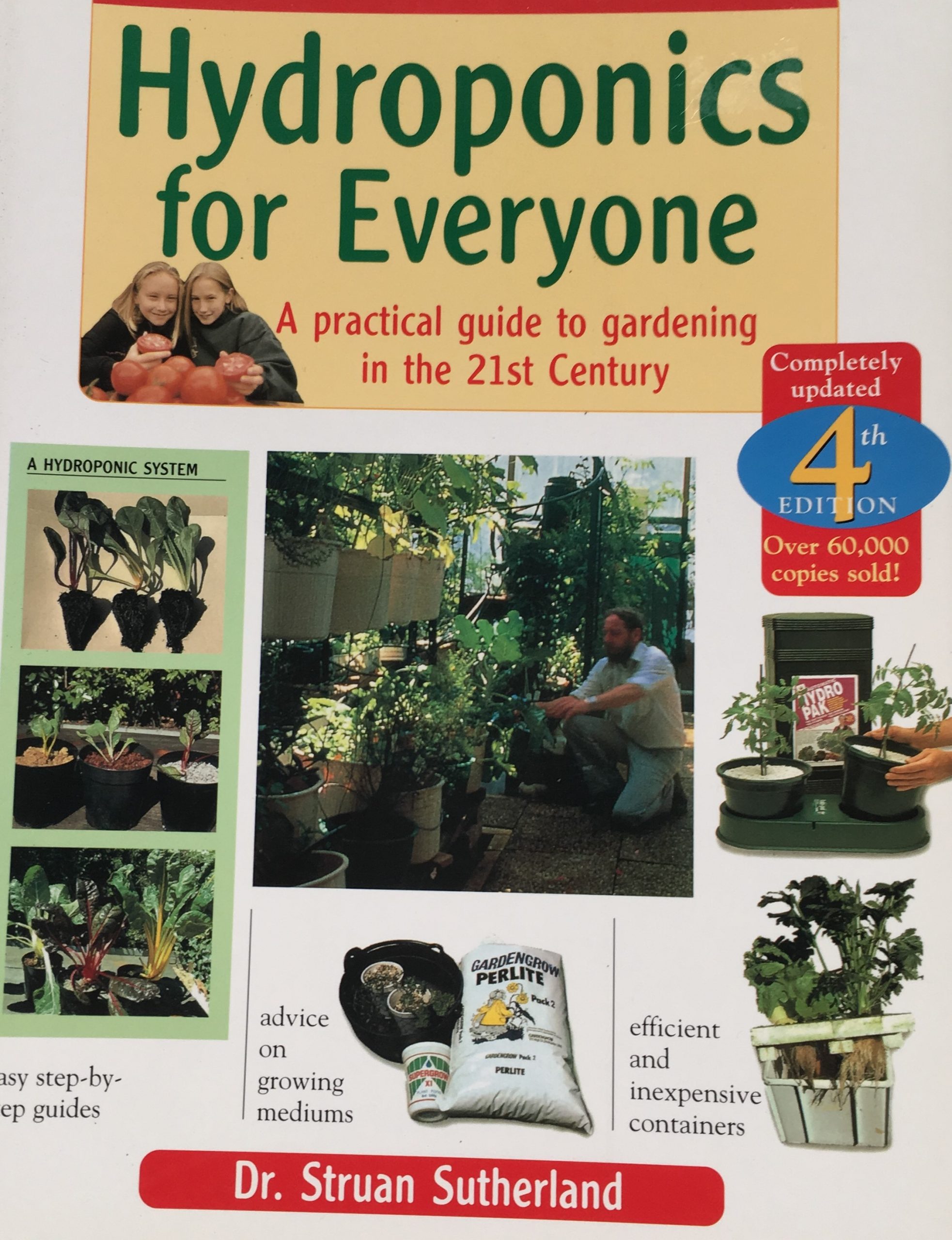 Hydroponics For Everyone Book by Dr Struan Sutherland