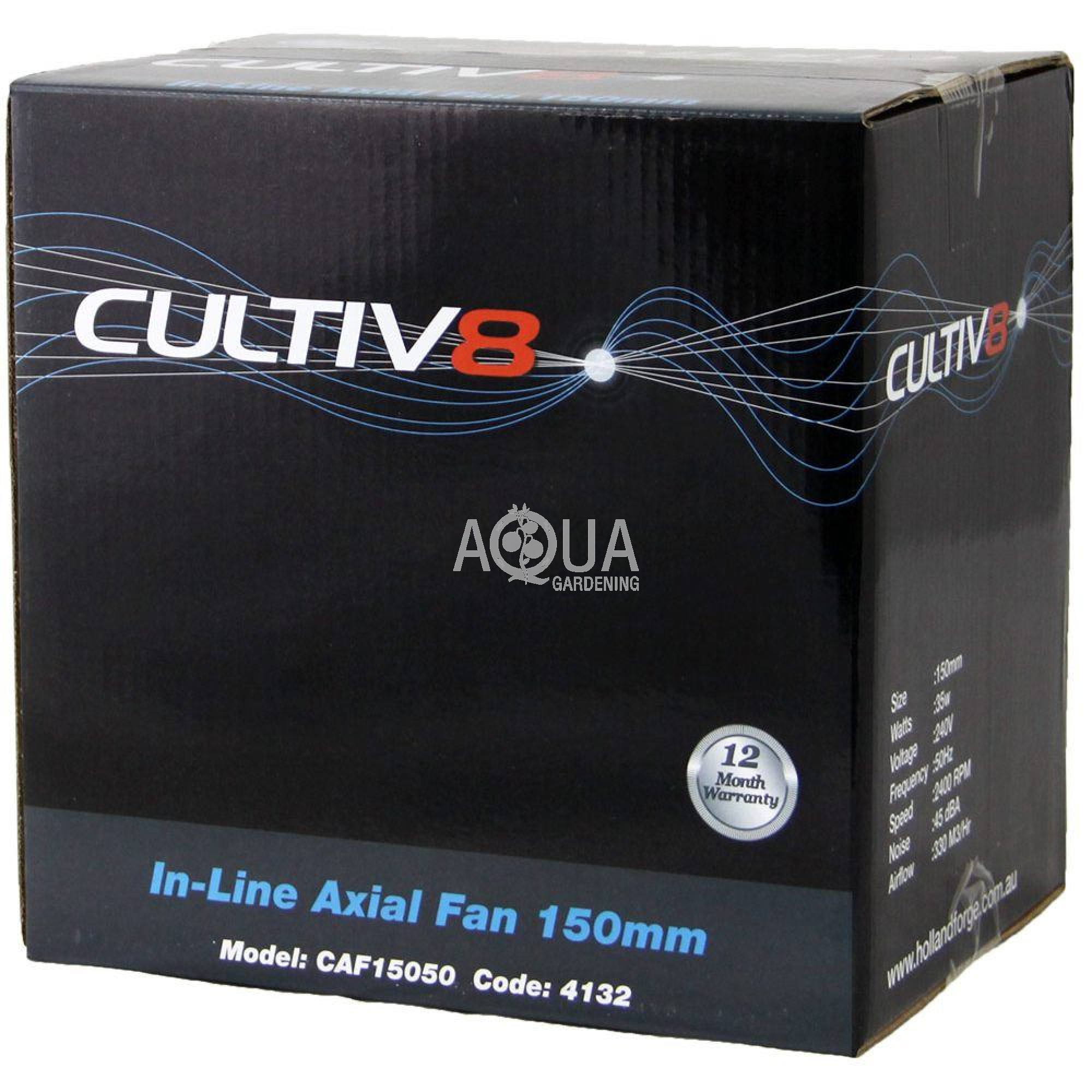 CULTIV8 Inline Axial Fan