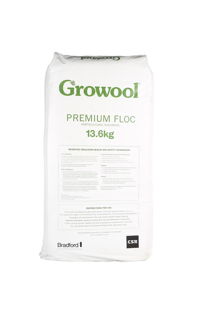 Grodan Growool Premium Floc 13.6kg 110L