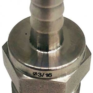 Fitok Barbed End 1.3mm / 1/4" M NPT