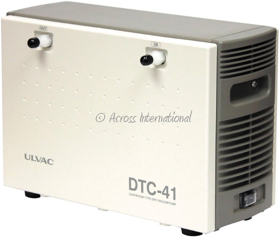 ULVAC DTC-41 1.6 CFM Dual-Stage Chemical-Duty Diaphragm Pump
