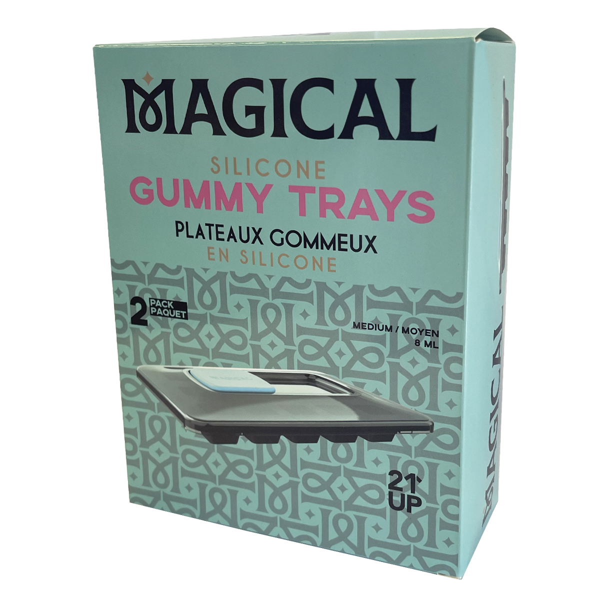 Magical Butter 21UP 8ml Gummy Tray – 2 Pack