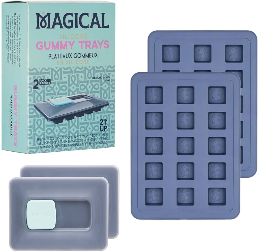 Magical Butter 21UP 8ml Gummy Tray – 2 Pack