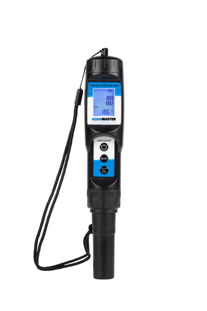 AquaMaster P160 Pro Combo pen pH, EC, TDS, PPM, Temp Meter