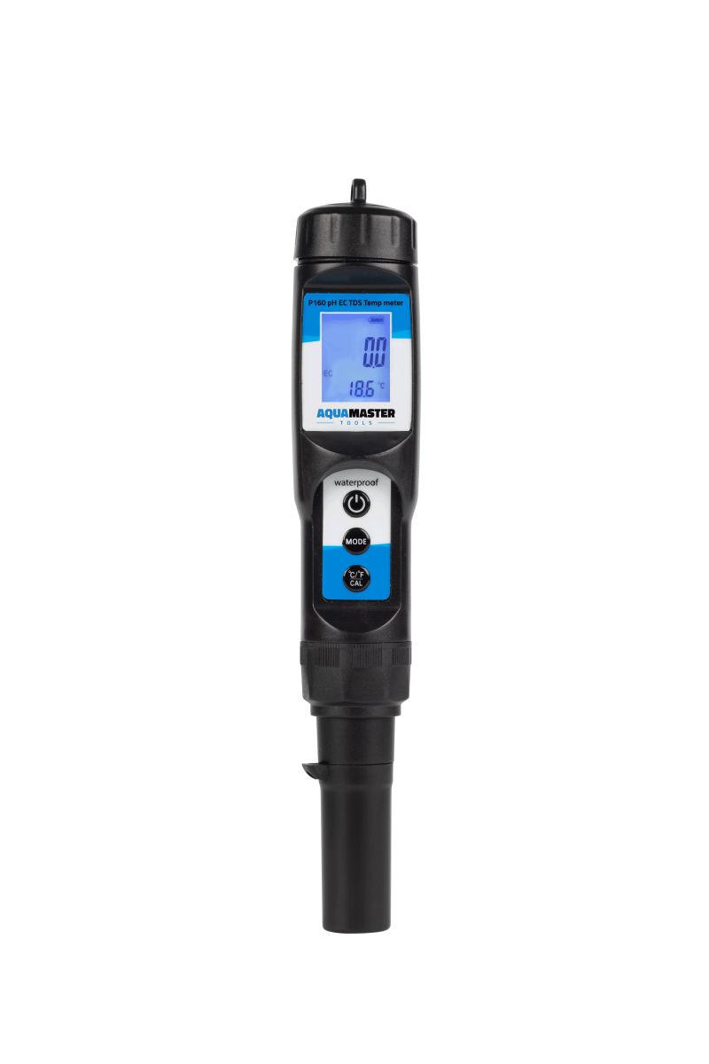 AquaMaster P160 Pro Combo pen pH, EC, TDS, PPM, Temp Meter